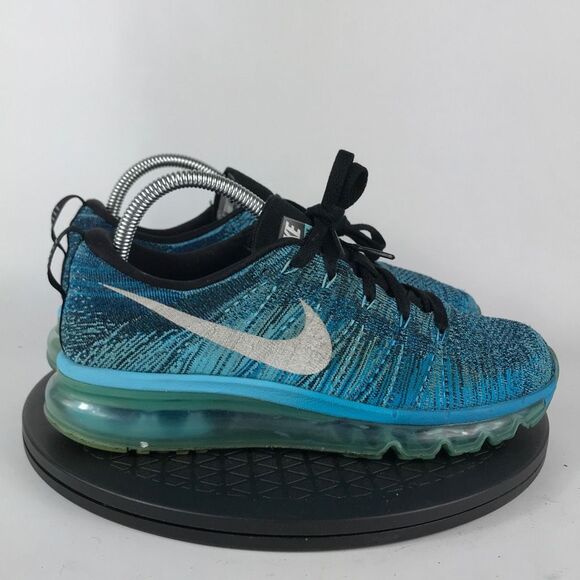 Nike Air Max 2015 FlyKnit Tide Pool Blue Running Shoes 620659-003 Women Size 8.5 - Picture 4 of 12
